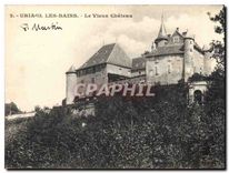CPA Uriage les Bains Le Vieux Chateau 