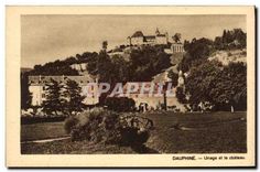 CPA Dauphine Uriage et le Chateau 