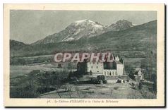 CPA Le Chateau d'Uriage et la Chaine de Belledonne 