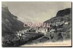 CPA Dauphine Panorama de la Grave Route de Grenoble a Briancon 