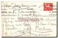 CPA Grenoble Vue generale et la Chaine des Alpes 