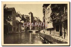 CPA Annecy Hte Savoie Le Canal du Thiou 