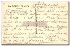 CPA Annecy Haute Savoie Vieux Portail rue Sainte Claire