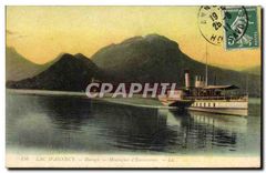 CPA Lac d'Annecy Bateau