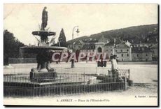 CPA Annecy Place de l'Hotel de Ville 