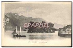 CPA Annecy Ile des Cygnes 