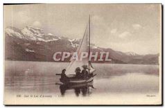 CPA Sur le Lac d'Annecy 