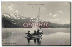 CPA Sur le Lac d'Annecy Bateau