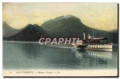 CPA Lac d'Annecy Bateau a Vapeur 