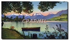 CPA Lac d'Annecy Un joli coin vers Talloires 