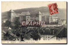 CPA Annecy Chateau des Comtes de genevois 