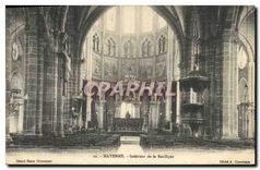 CPA Mayenne Interieur de la Basilique 