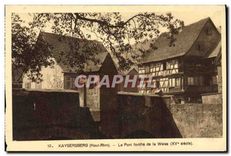 CPA Kaysersberg Haut Rhin Le Pont fortifie de la Weiss 