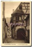 CPA Kaysersberg Haut Rhin La plus ancienne maison 