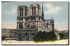CPA Paris Notre Dame Vue d'Ensemble 