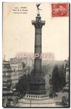 CPA Paris Place de la Bastille Colonne de Juillet 