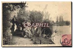 CPA Paris Lac Daumesnil Entree de la Grotte 