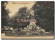 CPA Colmar Bruatdenkmal 