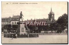 CPA Colmar Monument Rapp et la Cathedrale 