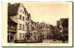CPA Colmar Fontaine Schwendi 