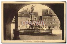 CPA Colmar Fontaine Schwendi 