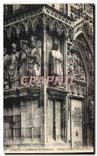 CPA Thann Cathedrale St Thiebault Grand Portail 