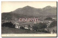 CPA Chambery Vue generale et Dent du Nivolet 