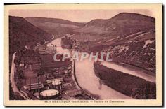 CPA Besancon les Bains Vallee de Casamene 