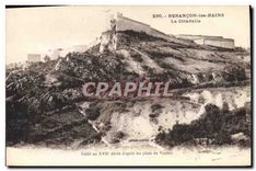 CPA Besancon les Bains la Citadelle Edifie au XVII siecle d'apres les plans de Vauban 