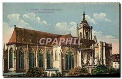 CPA Colmar cathedrale Saint Martin 