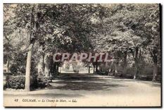 CPA Colmar le Champ de Mars 