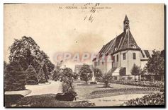 CPA Colmar Lycee et Monument Hirn 