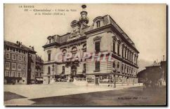 CPA La Savoie Chambery l'hotel de Ville et le Nivolet 