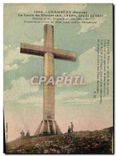 CPA Chambery Savoie la Croix du Nivolet erigee en 1910 construite en ciment de beton arme systeme He