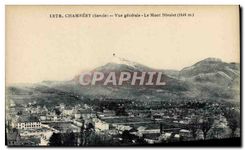 CPA Chambery Savoie vue generale le Mont Nivolet 