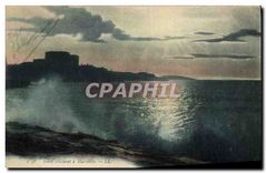 CPA Soleil couchant a Marseille 