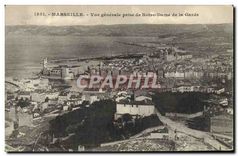 CPA Marseille vue generale prise de Notre Dame de la Garde 