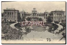 CPA Marseille le palais Longchamp 