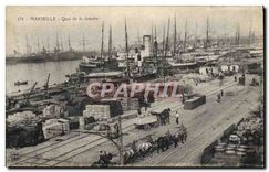 CPA Marseille Quai de la Joliette 