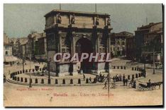 CPA Marseille l'Arc de Triomphe 