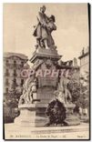 CPA Marseille la statue de Puget 