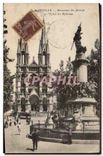 CPA Marseille Monument des Mobiles et l'eglise des Reformes 