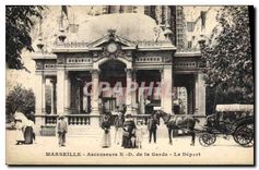 CPA Marseille Ascenseurs N D de la Garde le Depart 