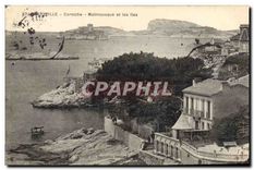 CPA Marseille Corniche Malmousque et les Iles 