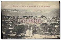 CPA Marseille les Iles du chateau d'If et la rade d'Endoume 