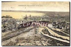 CPA Marseille vue generale sur les ports 