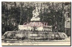 CPA Marseille Fontaine des Danaides 