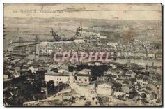 CPA Marseille Panorama des Ports 