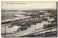 CPA Marseille Quai de la Joliette 