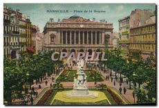 CPA Marseille Place de la Bourse 